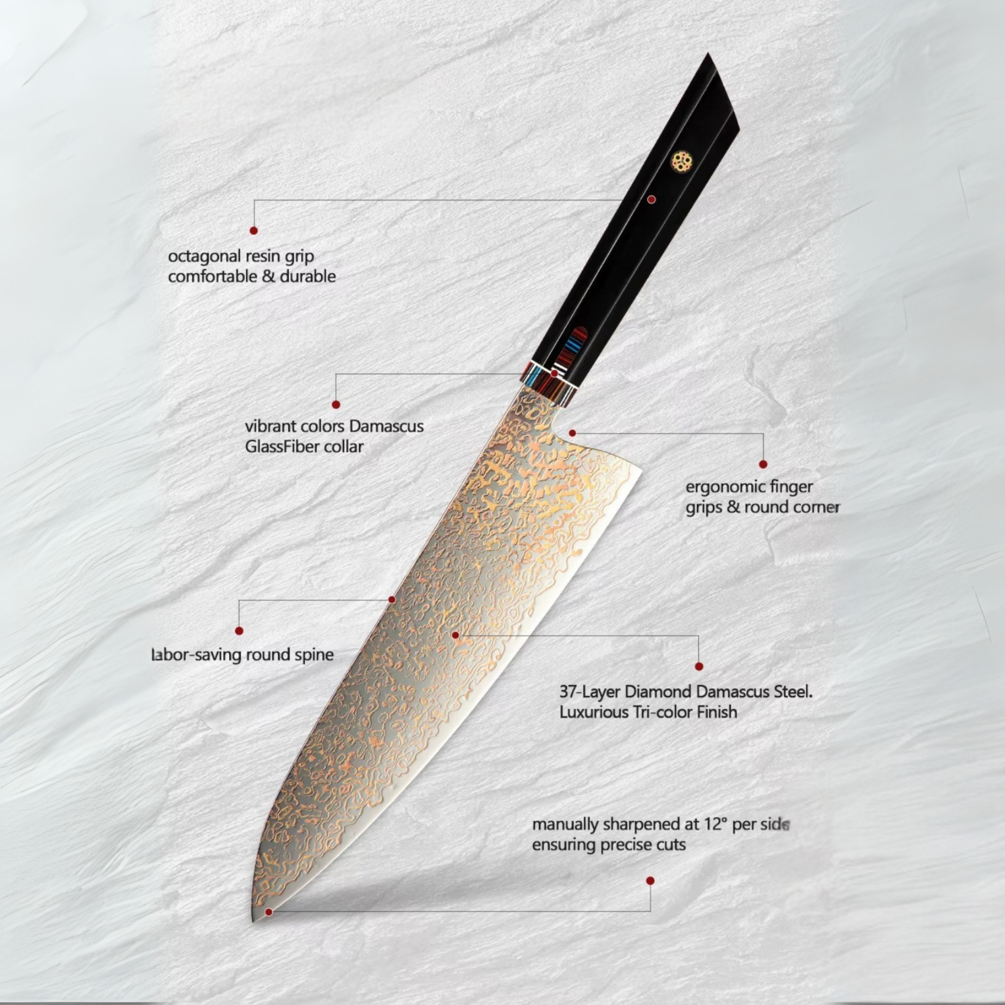 Kinryū 金龍 Chef Knife