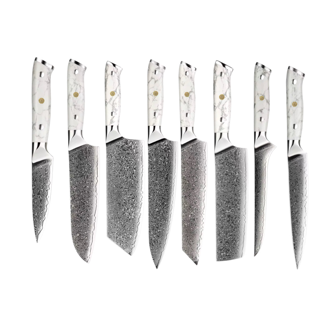 Shiro Master Series – 8 Piece Knife Set